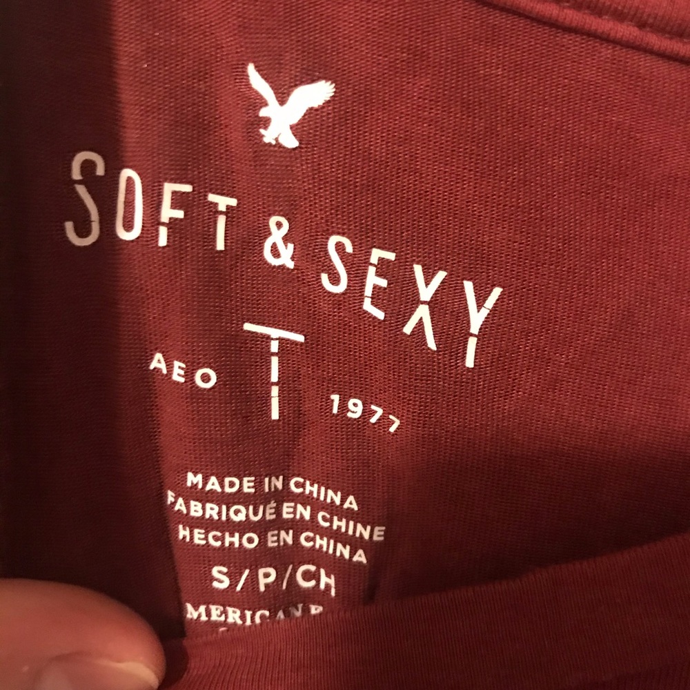 Maroon crop top!! - Picture 5 of 5